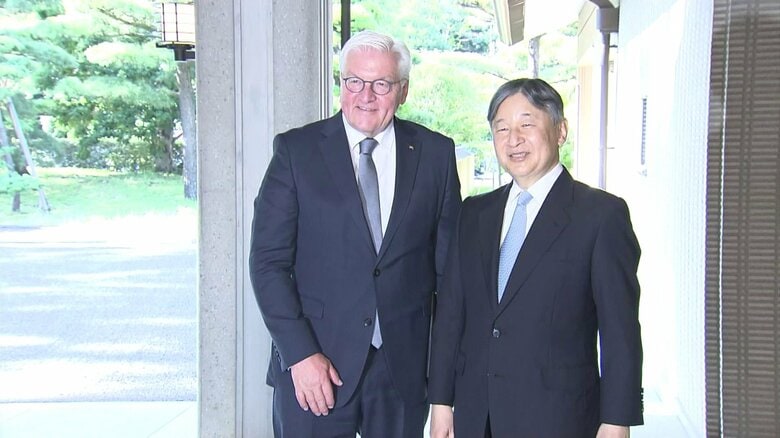 天皇陛下がドイツ大統領と面会　「過去と向き合い次の世代に伝えていくことが非常に重要」と19日からの広島訪問について言及｜FNNプライムオンライン