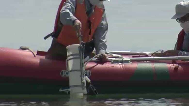 海開き前に海水浴場で水質調査　透明度や油膜の有無など調べる　福岡市内5カ所　結果は6月中旬に公表予定｜FNNプライムオンライン