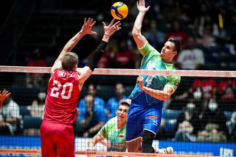 石川祐希の元チームメート コザメルニク（写真：©️FIVB）
