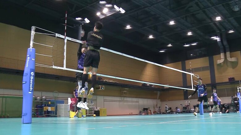 宮浦健人のスパイク練習（連続写真⑩）