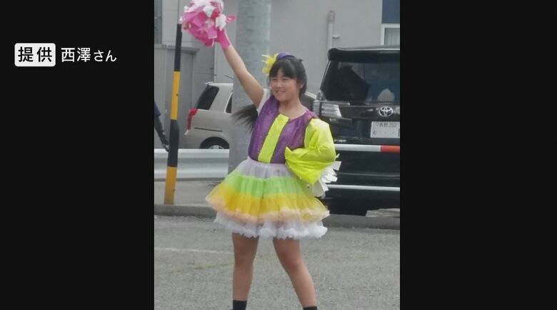 5歳からダンスを始める（提供：西澤さん）