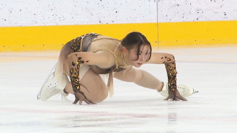 フリー『panther』を披露した川勝玲奈（近畿選手権）