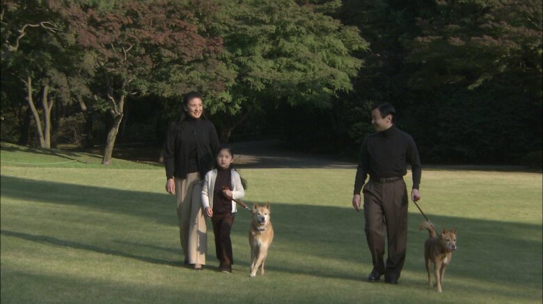 愛子さま6歳の誕生日映像にピッピとまりが登場　2007年11月　宮内庁提供