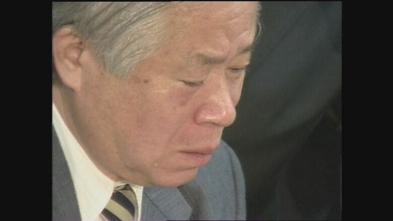 横田めぐみさんの父・滋さん（2002年）