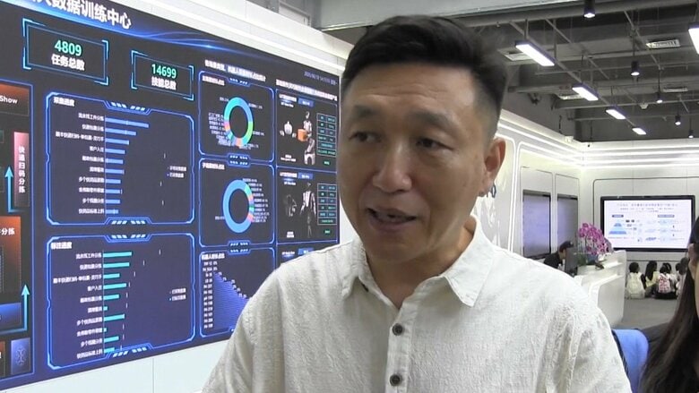 人型ロボットデータ訓練センター　朱凱総経理