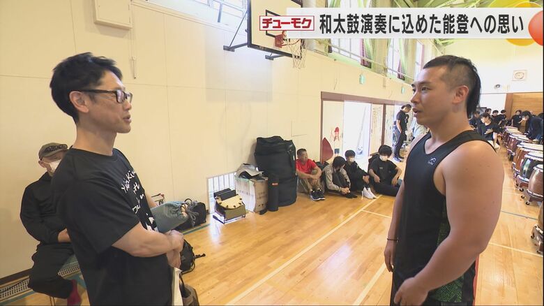 指導を行う木村優一さんと今井さん