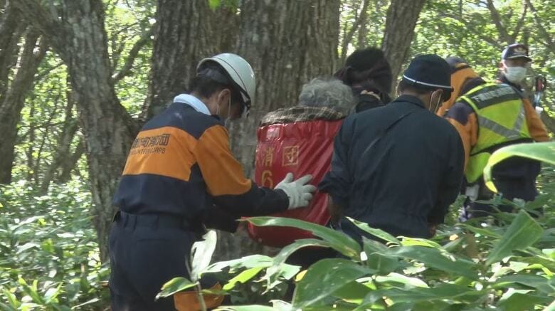 81歳女性を救助