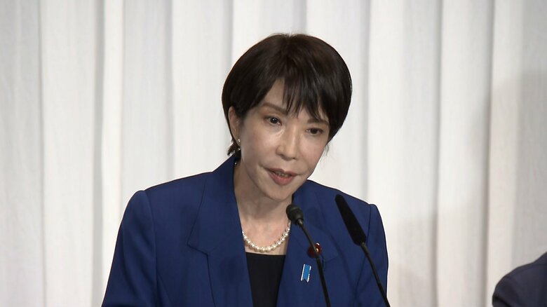 高市早苗前経済安保相（64）