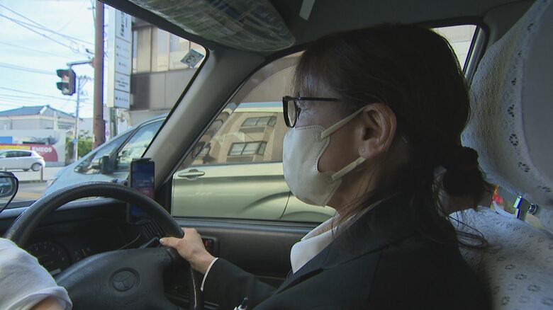 カスハラを受けた女性ドライバー