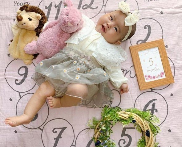 5カ月のういはちゃん（提供：ういちゃんままさん）