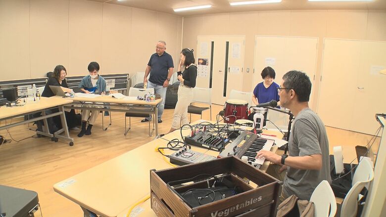 演奏の練習風景