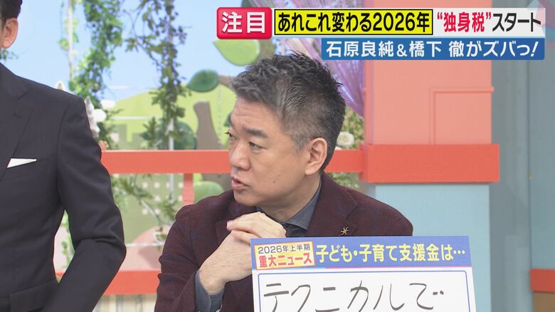 橋下徹さん（関西テレビ「旬感LIVE とれたてっ！」より）