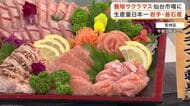 上品な脂のりが特徴の高級魚「釜石はまゆりサクラマス」が仙台初入荷　市場関係者向けに試食会を開催
