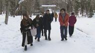 「テンション上がる」沖縄の若者が初めての雪に感動　長野市戸隠を訪れ「そば打ち」も体験　互いの歴史・文化を学ぶ
