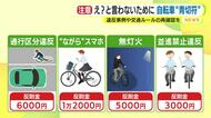 最大1万2000円の反則金　自転車”青切符”の導入まもなく　「え？」と言わないために違反事例や交通ルールの再確認を