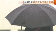 猛威振るった“台風6号”　新潟県内も風強まり交通に影響　4日午前に温帯低気圧へ変わる見込み