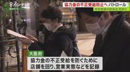 協力金の「不正受給」減らすため…大阪府が調査員派遣、営業実態を記録するパトロール