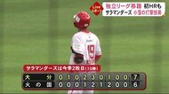 火の国サラマンダーズ小窪 哲也選手が元NPBの打撃技術を 存分に披露(熊本)