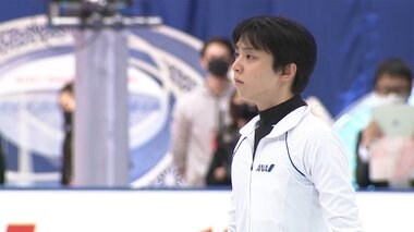 25日開幕 全日本フィギュア 男子前日練習 羽生結弦 新プログラム初披露