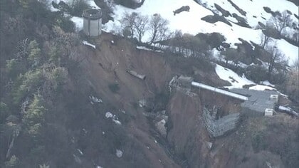 雪解け水の浸透で地盤が不安定に…県営高田発電所の水圧管破断事故を受け新潟県が調査報告書公表  周辺で土砂崩れ