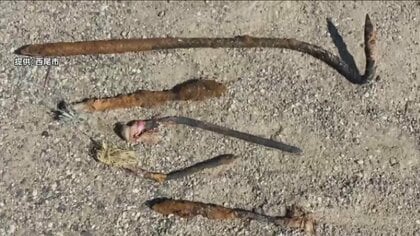 10歳男児が公園グラウンドに飛び出たクギで大けが…2塁に滑り込み10針縫う　約20本、20センチ以上のものも発見