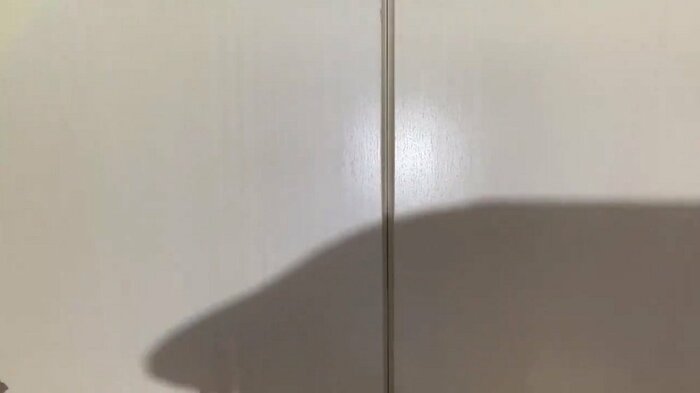 大きさ・濃さの異なる電車が何回も通過する