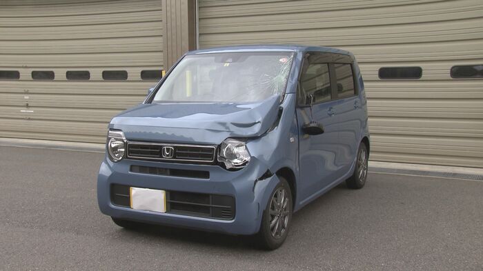 女が運転していた車両