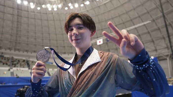 2024年の全日本選手権で2位表彰台に上った中田