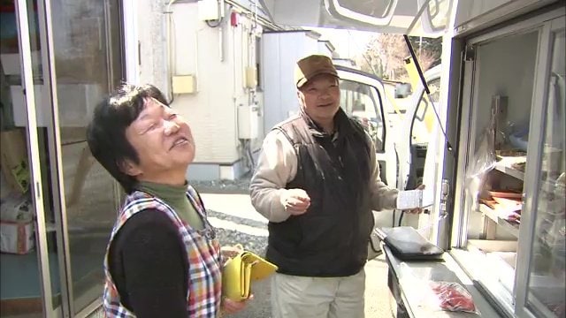2016年　移動販売で仮設住宅へ