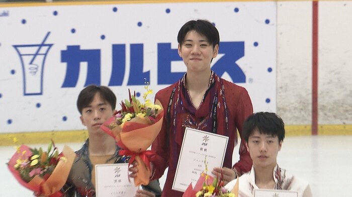 ジュニア男子表彰台(中部選手権)