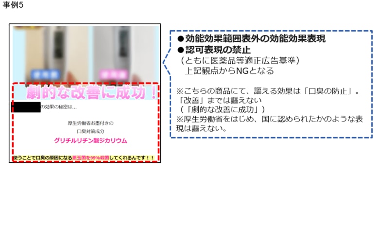 【定期調査】薬機法・景品表示法違反の恐れがある広告表現の配信実例 2024.5.29