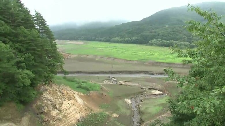 断水目前…「ダムに水がない」豊沢ダム貯水率わずか4%、あと2日で水枯渇のおそれ　渇水状態続き稲作農家に打撃「収穫量減少は確実」【岩手発】｜FNNプライムオンライン
