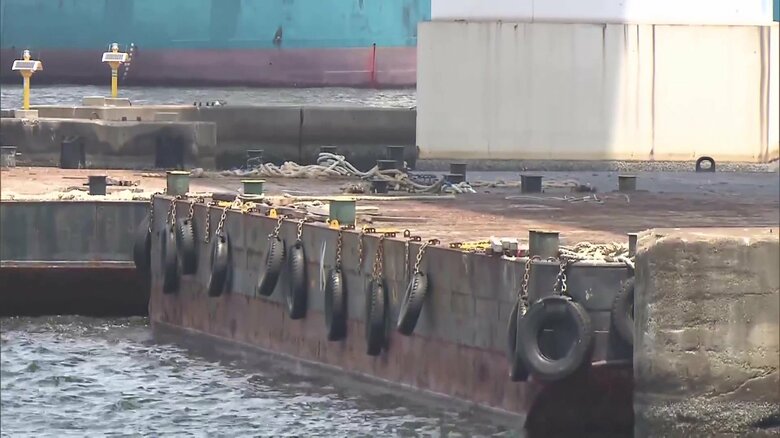 台船で遺体発見の53歳女性 行方不明だった夫も数キロ先の大阪湾で死亡確認 女性の死因は首を圧迫されたことによる窒息 大阪市|FNNプライムオンライン