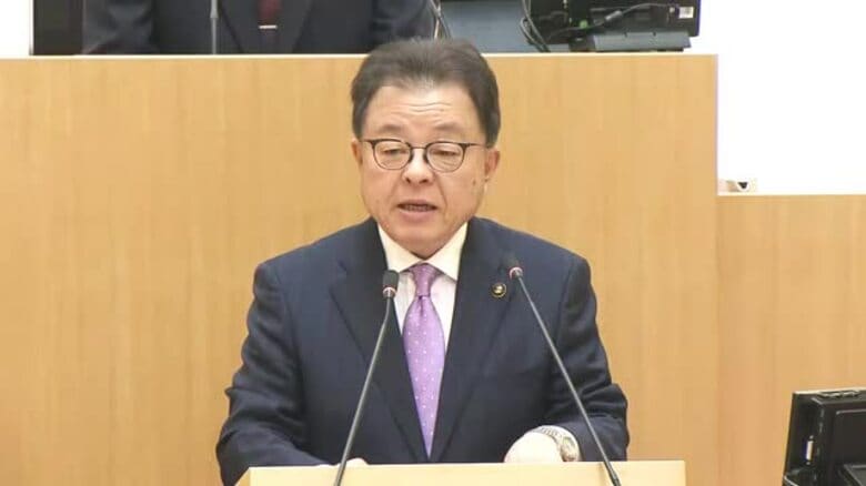 【速報】福井県知事選挙に越前市の山田賢一市長が立候補を表明　市議会本会議で「この身を捧げる覚悟」｜FNNプライムオンライン