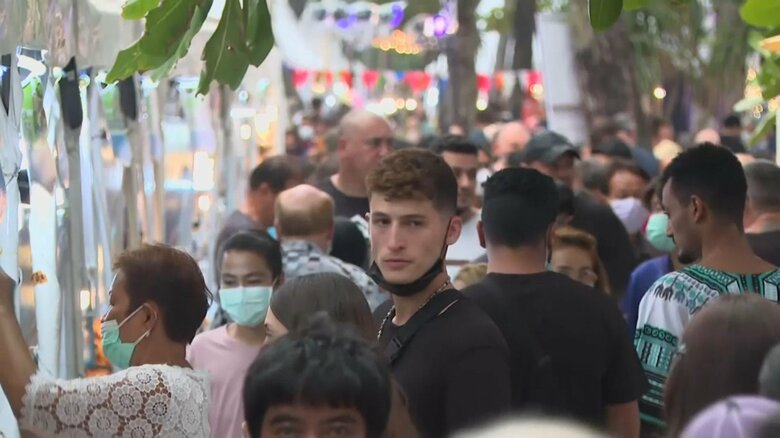 タイ政府 外国人観光客“隔離なし”受け入れ停止　世界的｢オミクロン株｣感染拡大を受けて｜FNNプライムオンライン