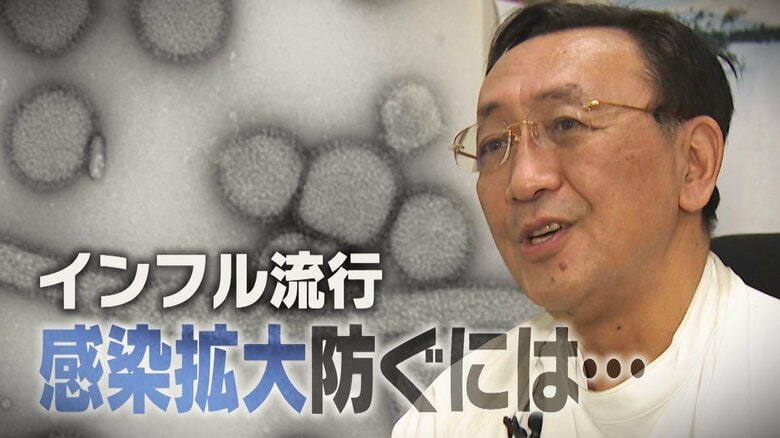 「12月に入ってから急激に…」“インフル”大流行…家族集まる年末年始は“家庭内感染”に特に注意「感染対策＋免疫力高めて」 症状出たら早めの受診を｜FNNプライムオンライン