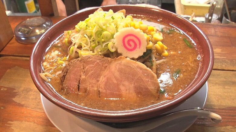 全力投球で作る大人気の“味噌ラーメン” 野球好き店長が作るラーメンのおいしさの秘訣とは【胎内市】#新潟グルメ｜FNNプライムオンライン