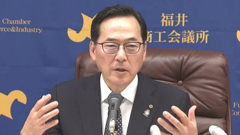 「アリーナ建設推進部」新設　福井商工会議所の八木会頭が発表　資金調達など関連業務に対応｜FNNプライムオンライン