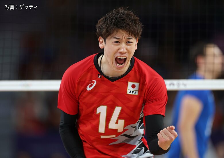 メダルの期待を背負った石川祐希