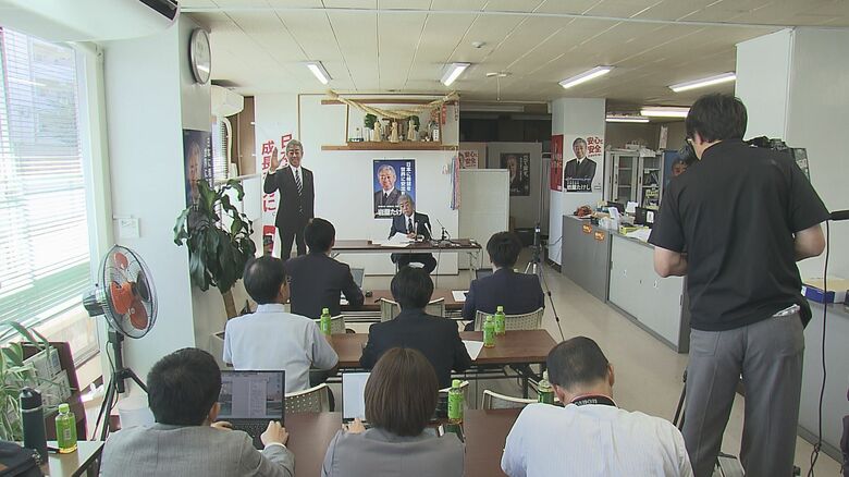 岩屋毅前外務大臣の会見　10月2日　大分県別府市