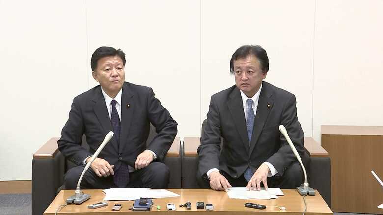 超党派「日本の領土を守るため行動する議員連盟」の会見(11月6日)