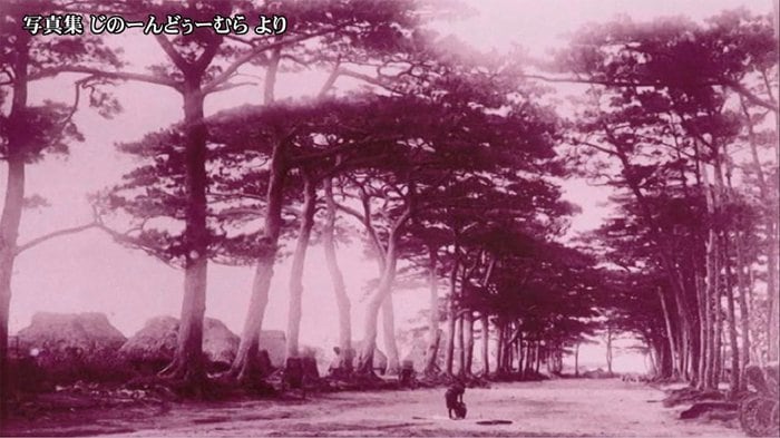 宜野湾馬場　1910年頃（提供：東京大学理学部生物学科図書室）