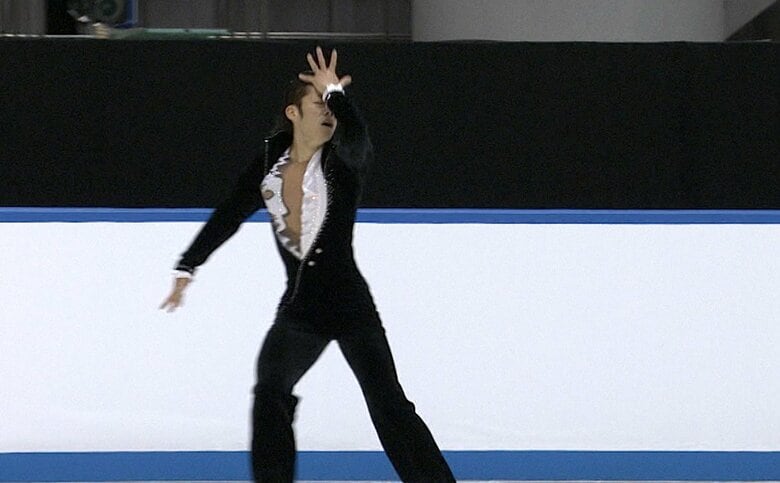 高橋大輔はシングルでも「オペラ座の怪人」を滑っている（2006年全日本選手権）