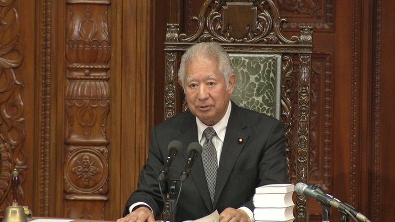 衆院議長に就任した森英介氏