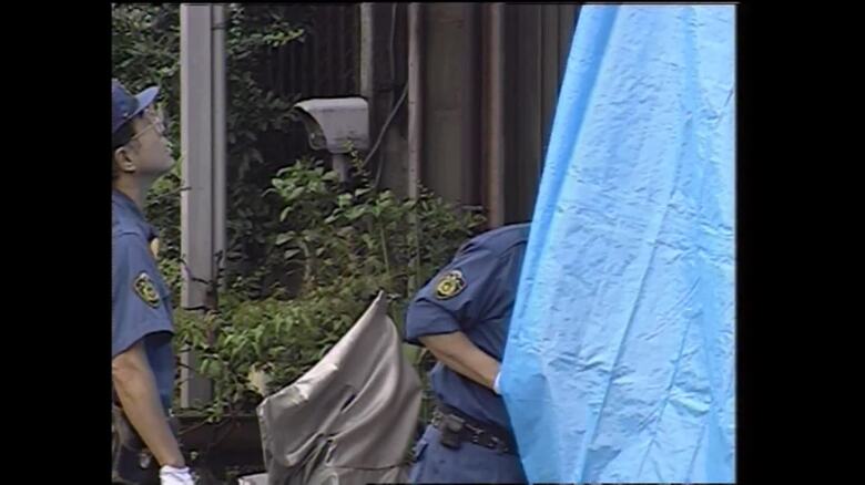 1996年当時の事件現場の様子