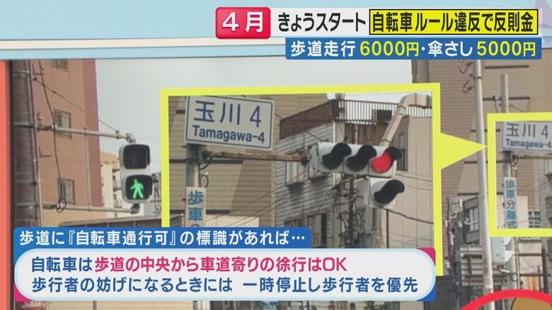 車道の信号は“赤”（関西テレビ「旬感LIVE とれたてっ！」より）