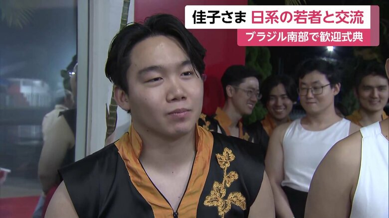 日系3世の佐藤・力・ウェンデルさん（19）