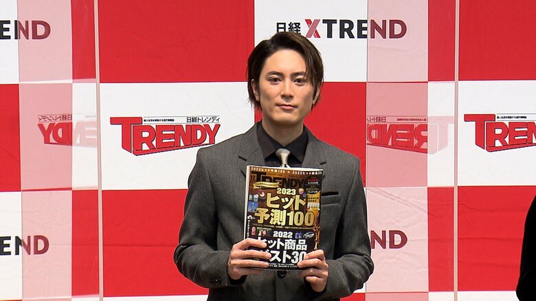 「今年の顔」に選ばれた俳優の間宮祥太朗さん(29)