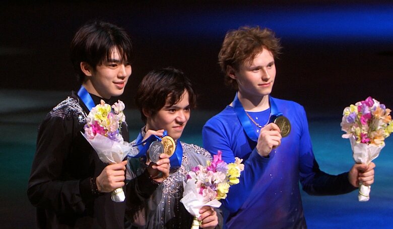 2023年世界選手権の表彰台