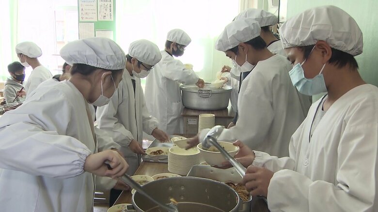 給食でも高鍋ギョーザ
